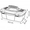 Süper Bag ASR-2069 13 Power Plastik Kilitli Takım Çantası