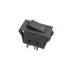 T85 Tekli Dar 2-Pin On/Off Anahtar - Siyah