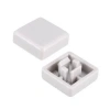 Tact Switch Kapağı Kare Gri - 10x10x5mm