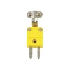 TC1-SR-Erkek - NiCr-Ni Termokupl Fiş Sarı