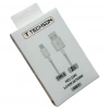 TECHSON Type-C 2.4A Hızlı Şarj Kablo USB 3.0 Veri Aktarımı 1m C08-T