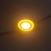 Tekli Su Gerçimez Cob Led Modülü - Sarı 12V 2.4W