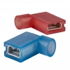 TFDEB - 2862 1.5-2.5mm2 Tam İzoleli Polyamid Bayrak Tip Terminal Kablo Ucu Mavi 100 Adet