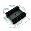 To-247 Metal Soğutucu Heatsink 25x34x12mm
