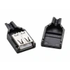 USB A Tipi Kılıflı Soket - Dişi