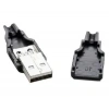 USB A Tipi Kılıflı Soket - Erkek