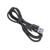 USB-A to Type-C Örgülü Hızlı Şarj Kablosu - 1 Metre