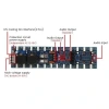 V242 1200W+1200W Çift Kanal Stereo Amfi Devresi