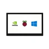 WaveShare 10.1 1280×720 QLED Kapasitif Dokunmatik HDMI Ekran