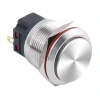 WD22B-G1 22mm Çıkık Yaylı Metal Buton