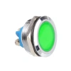 WD25L-P0 25mm 12-24V Metal Sinyal Lambası - Yeşil