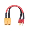 XT60 Dişi - T-Plug Erkek Dönüştürücü Kablo - 5cm