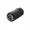 YA-20-C04PE-01-001 4-Pin Su Geçirmez Konnektör - Erkek