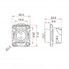 YM-20-J02SX-02-401 2-Pin Su Geçirmez Konnektör - Dişi