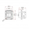 YM-20-J05SX-02-401 5-Pin Su Geçirmez Konnektör - Dişi