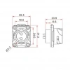 YM-20-J12SX-02-401 12-Pin Su Geçirmez Konnektör - Dişi