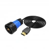 YM24-HDMI-MP-MP-5M-001 Su Geçirmez HDMI Konnektör - Erkek