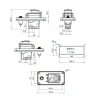 ZCD-02BL 5-Pin Elektromanyetik Switch - Kutulu