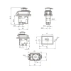 ZCD-02D1 4-Pin Elektromanyetik Switch