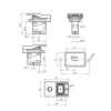 ZCD-02D2 4-Pin Elektromanyetik Switch