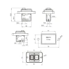 ZCD-02F 4-Pin Elektromanyetik Switch