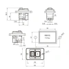 ZCD-03 6-Pin Elektromanyetik Switch - Kutulu