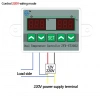 ZFX-ST3012 220V Çift Röle Çıkışlı Termostat - Sıcaklık Kontrol Cihazı