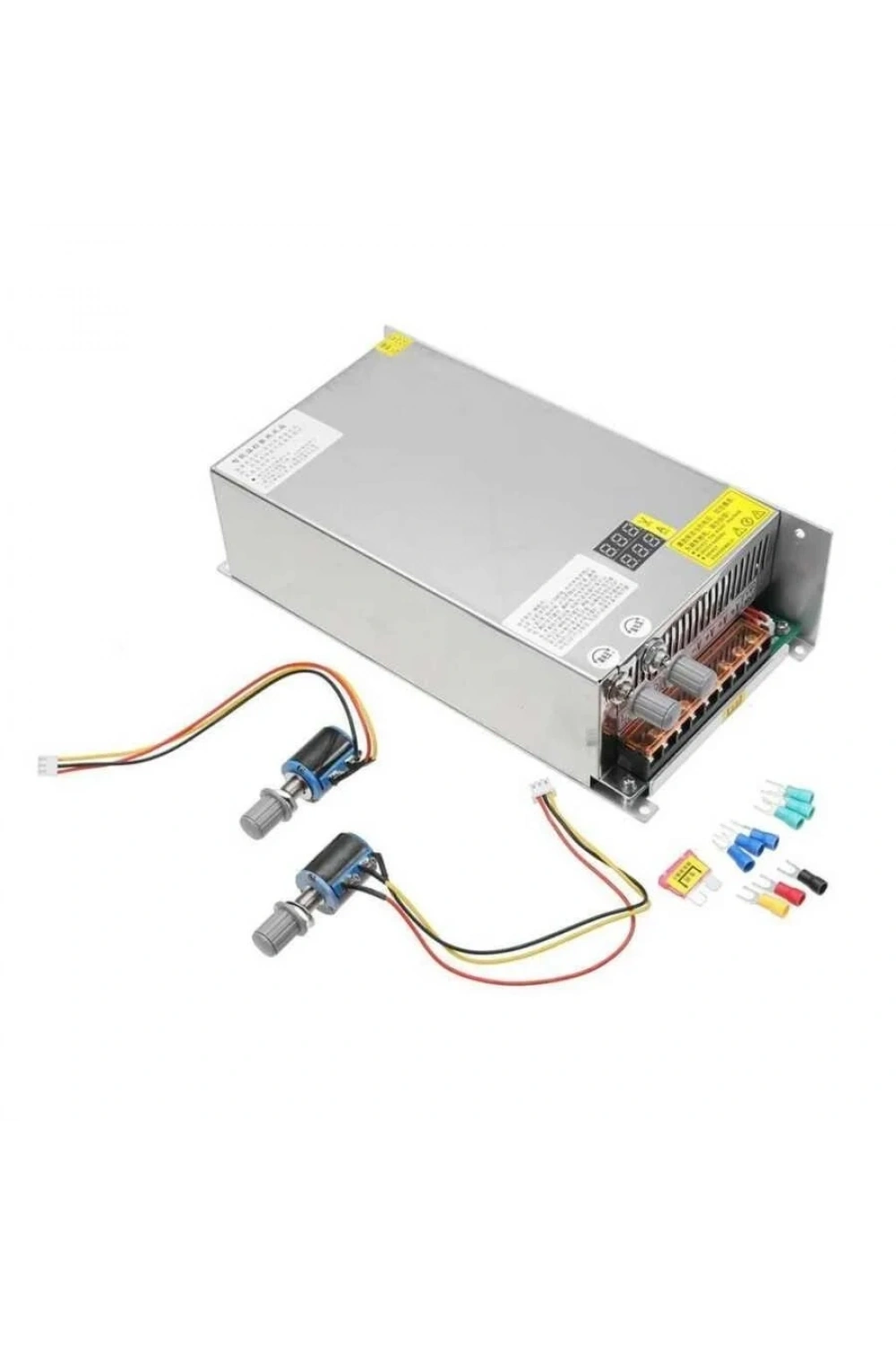 0-220V 5A 1000W Dijital Ayarlı Metal Kasa Güç Kaynağı
