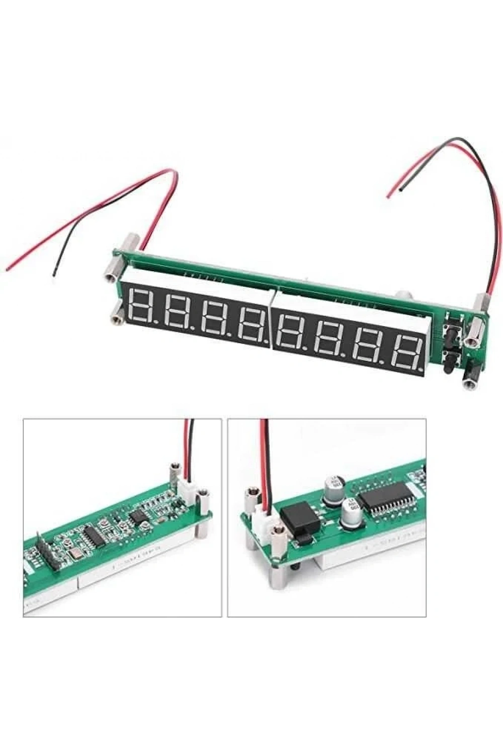 0.1-60MHz 20MHz~2.4GHz RF Sinyal Frekans Sayacı Simometre - Yeşil