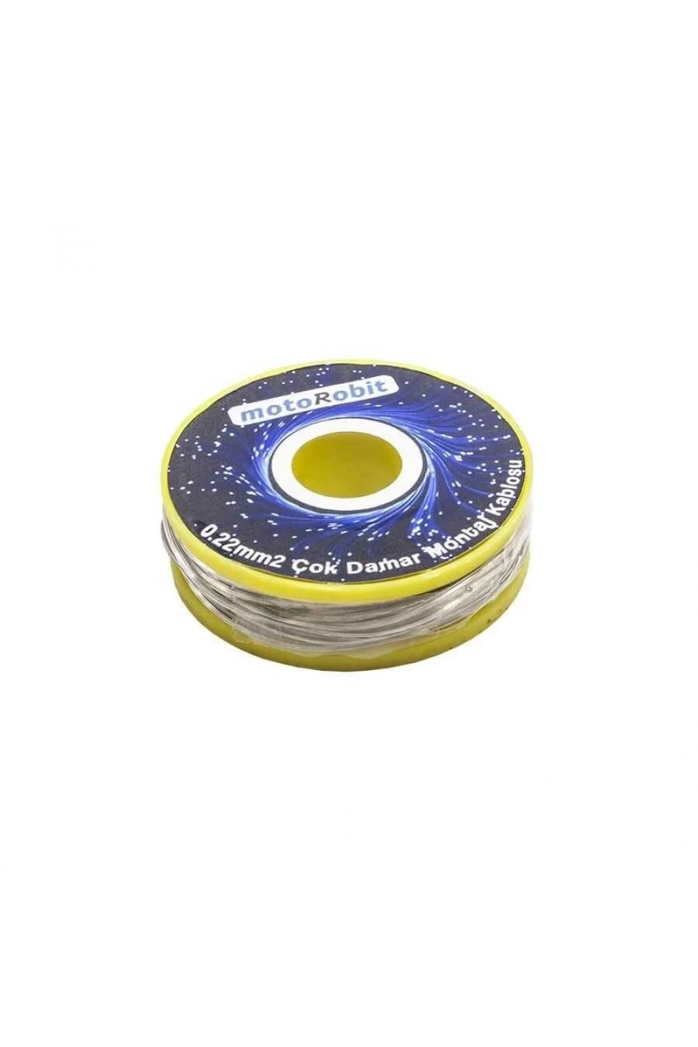 0.22 mm2 Gri Çok Damar Montaj Kablosu - 10 Metre
