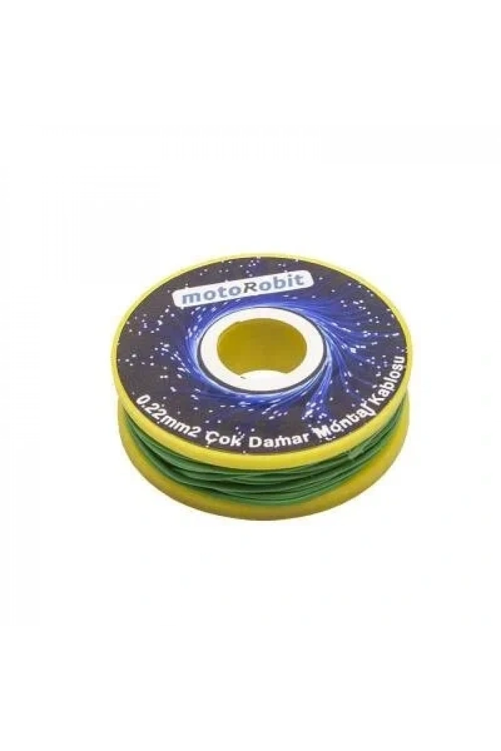 0.22 mm2 Yeşil Çok Damar Montaj Kablosu - 10 Metre