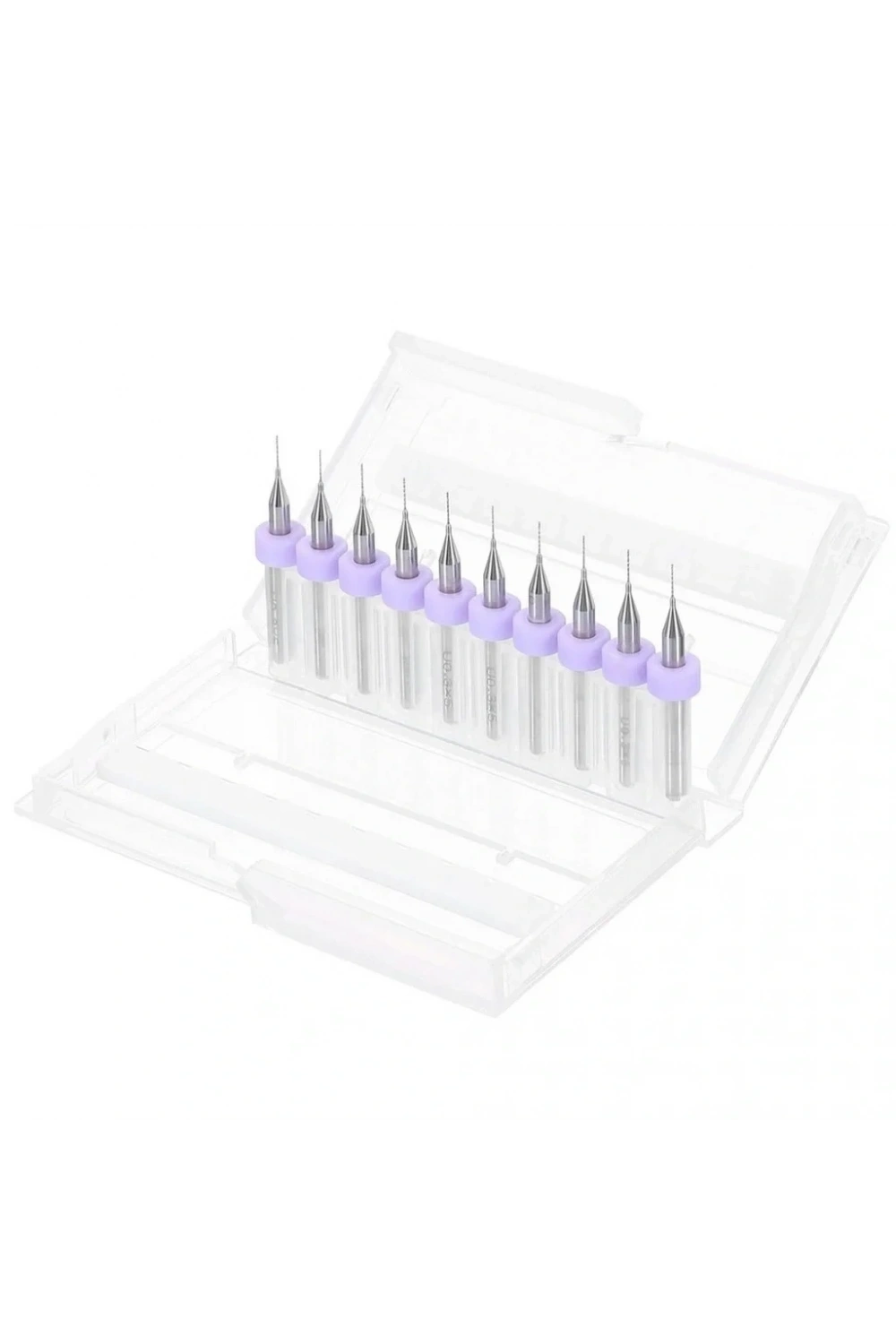 0.3mm PCB Matkap Ucu Seti - 10 Adet (Kutulu)