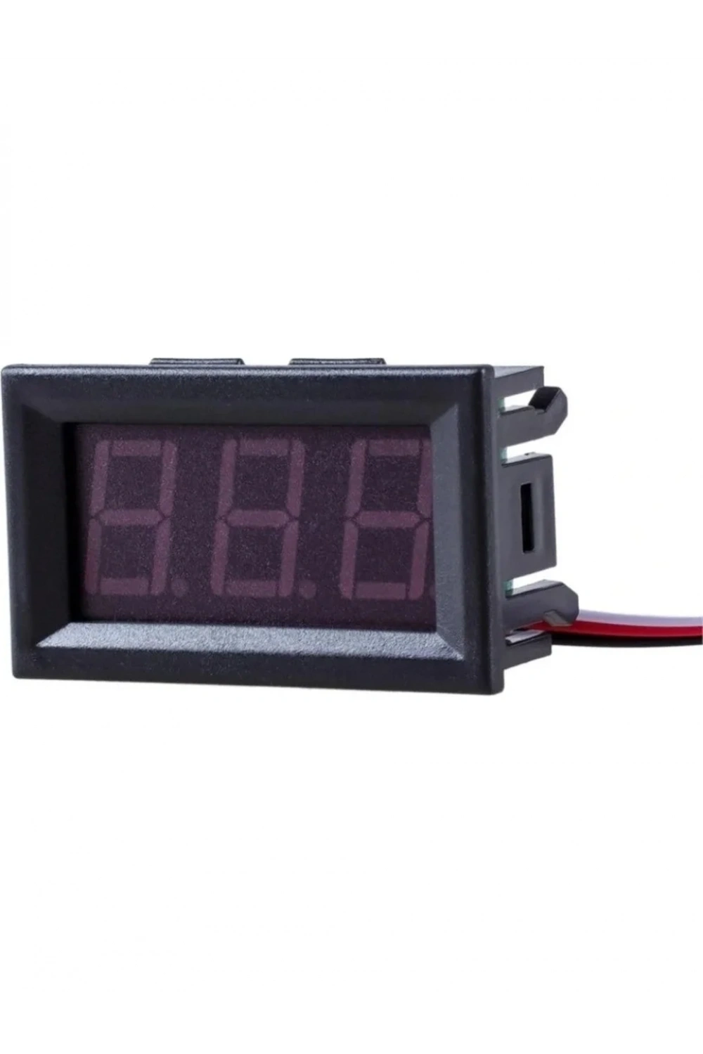 0.56” DC 0–30V Dijital Voltmetre Panel Tip (Kırmızı, 3 Telli)