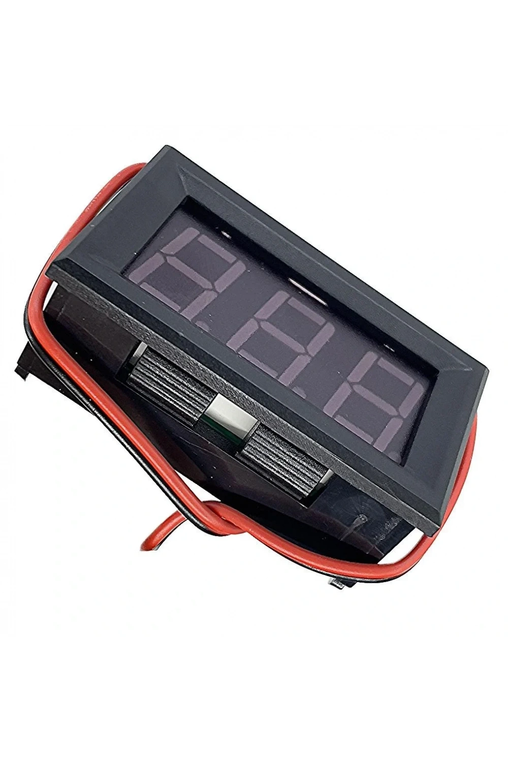 0.56 inç LED ekran 2 Kablo DC 4.5V-30V Voltmetre