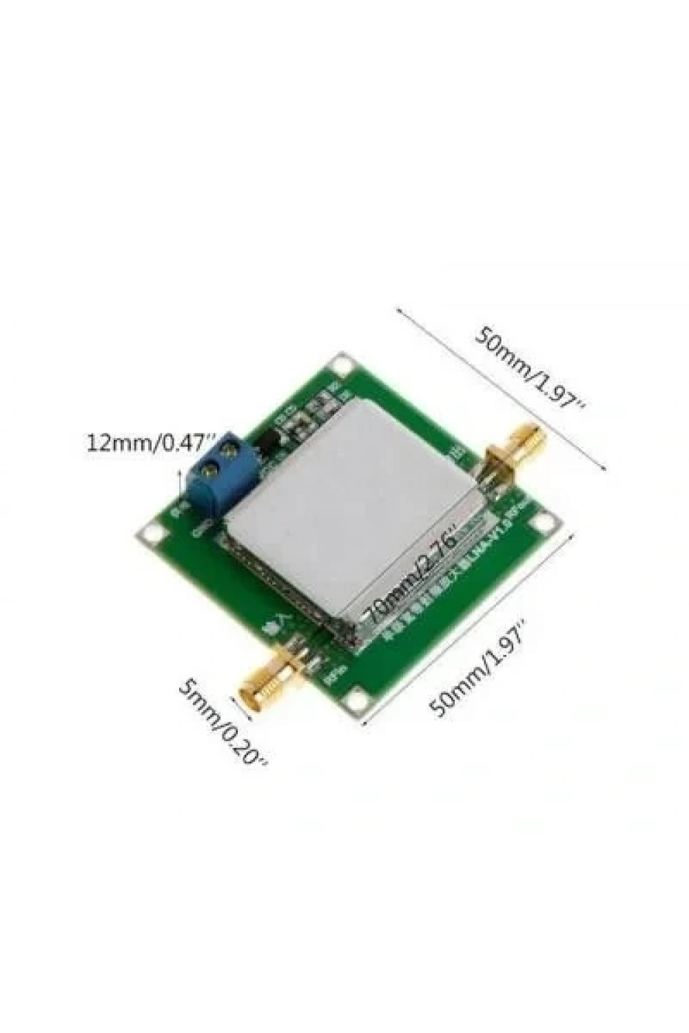 1-2000MHz 64dB LNA RF Geniş Bant Amplifikatör Modülü
