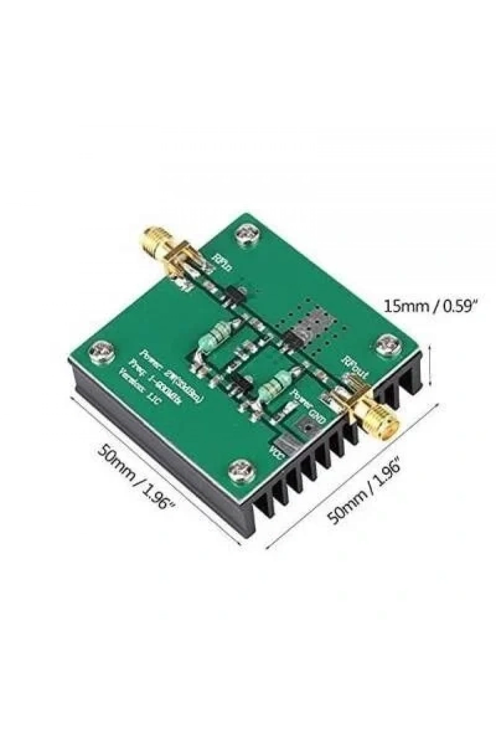 1-930MHz 2W RF Güç Amplifikatörü Modülü FM Radyo Amplifikatörü