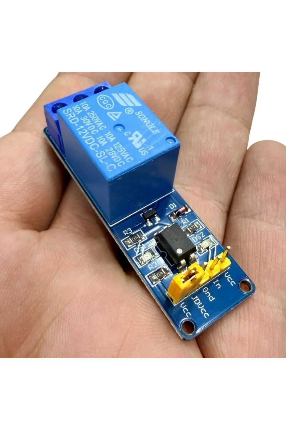 1 Kanal 12V Röle Kartı Optocoupler Korumalı