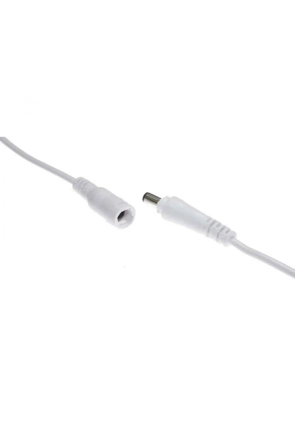 10 cm DC Barrel Soket Takımı - Beyaz