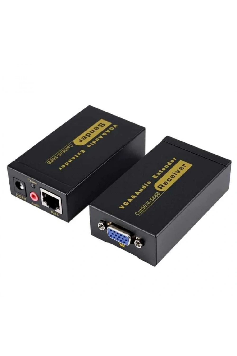 100m VGA Extender - VGA RJ45 Cat5E/6 Üzerinden Sinyal Uzatıcı
