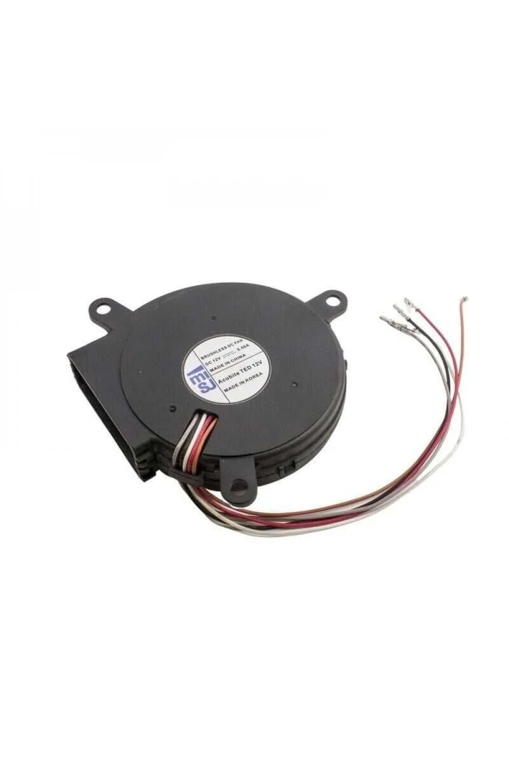 105X105X30mm 12V 0.5A 5 Kablolu Filtreli Salyangoz Fan