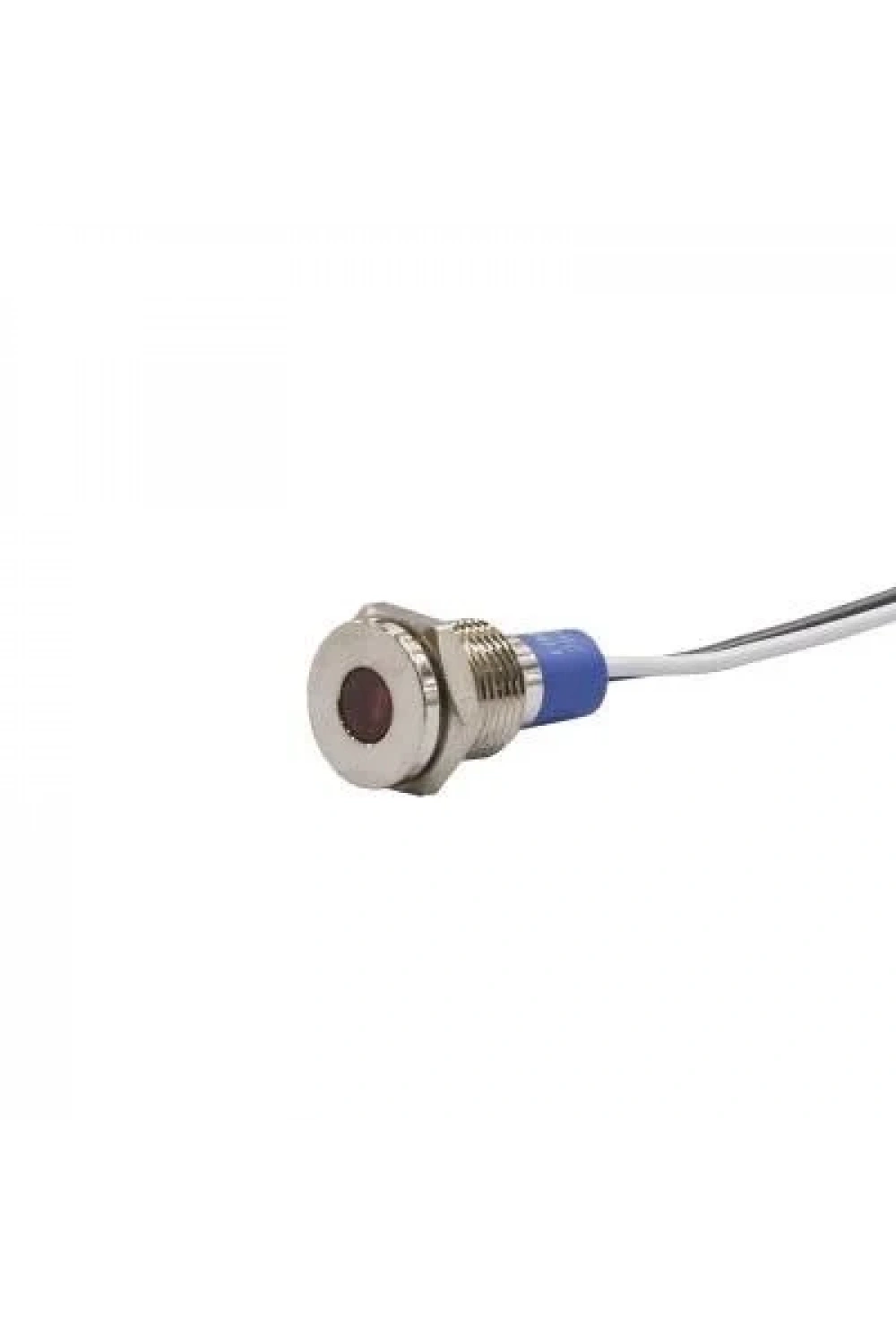 10mm 24v Kırmızı Led Metal Kablolu Sinyal Lambası IP67 GQ10T-R