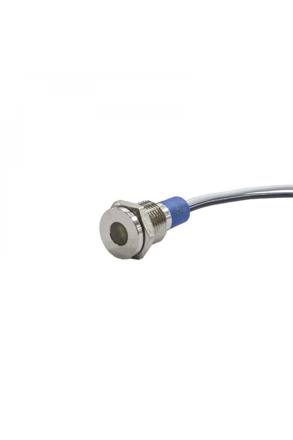10mm 24v Sarı Led Metal Kablolu Sinyal Lambası IP67 GQ10T-Y