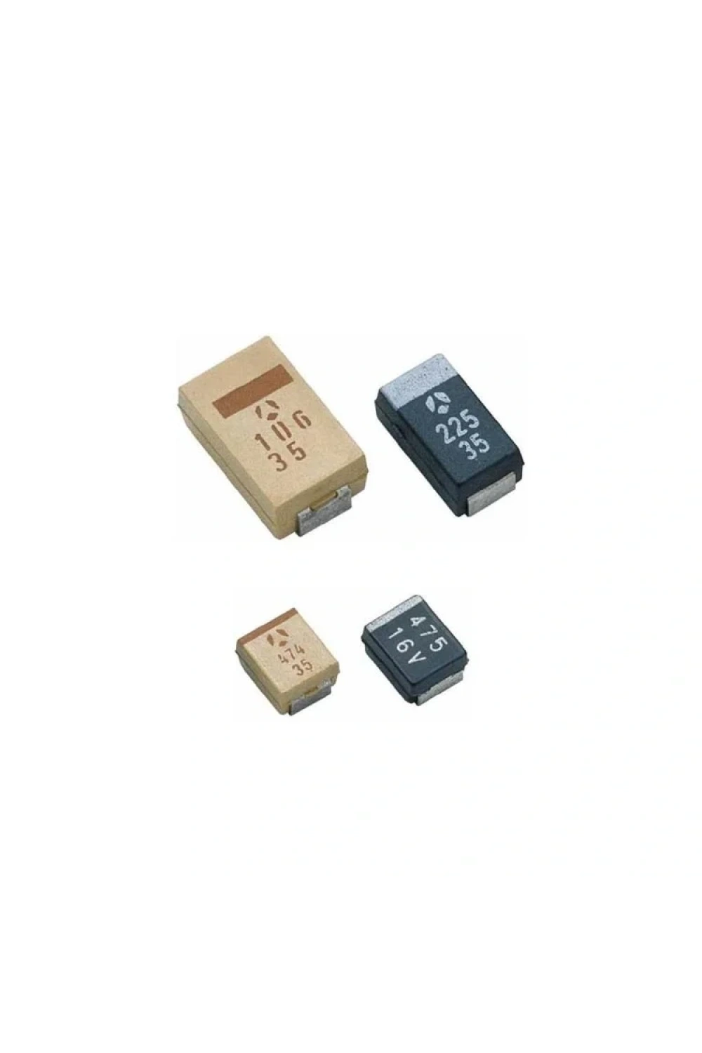 10uF 25V C-Case SMD Tantal Kondansatör