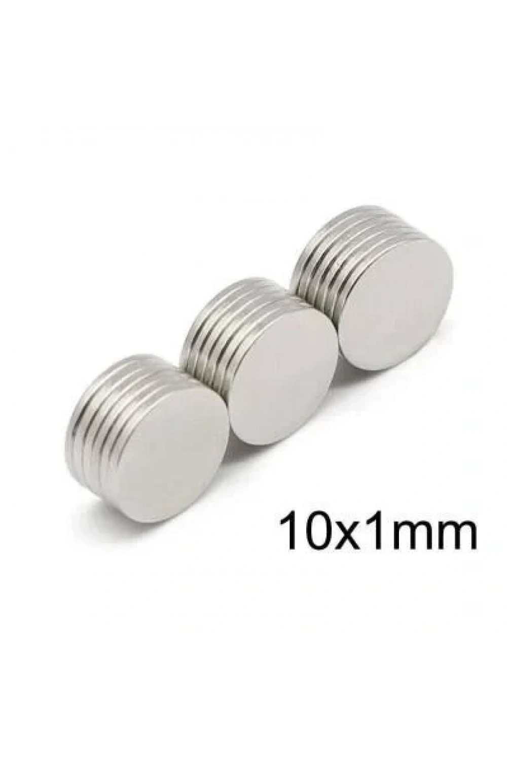 10X1mm Neodyum Güçlü Mıknatıs - Neodim Magnet
