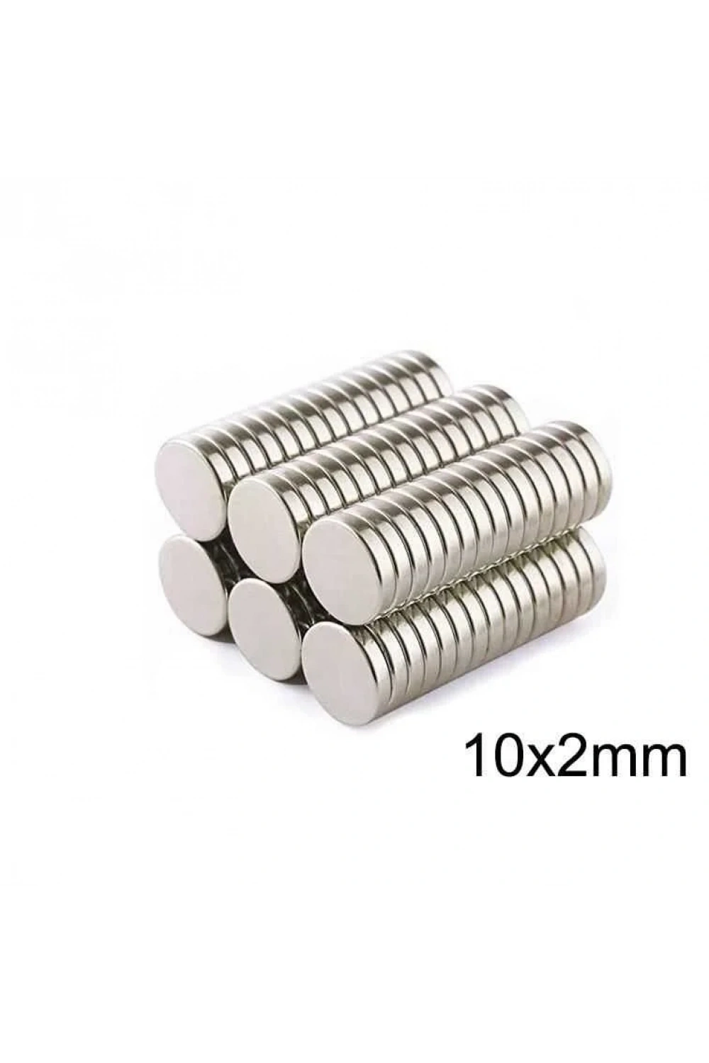 10X2mm Neodyum Güçlü Mıknatıs - Neodim Magnet