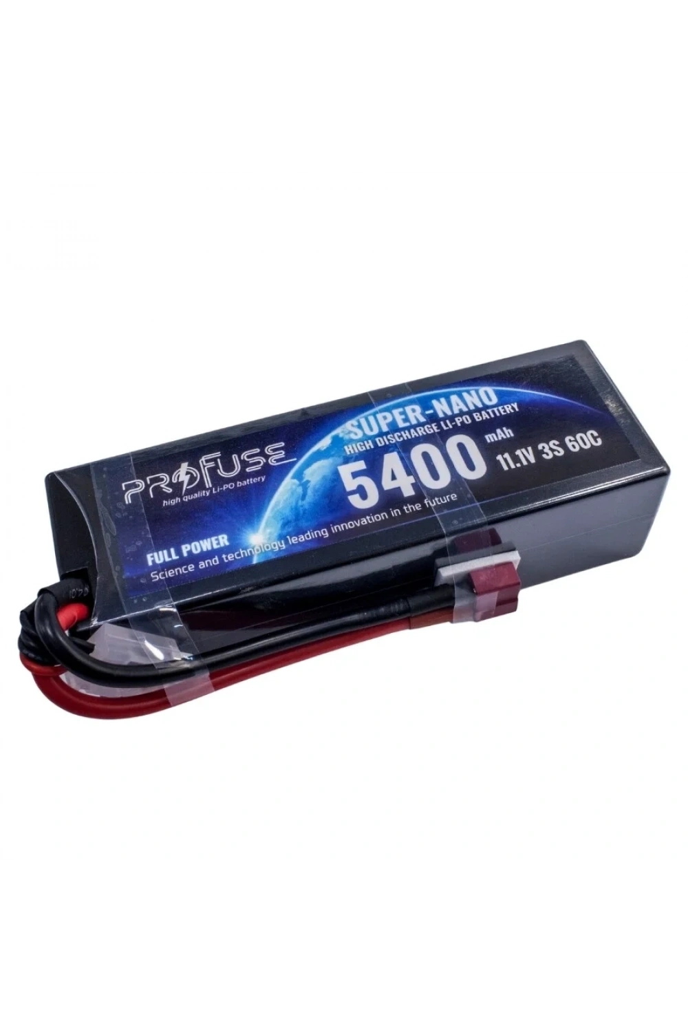 11.1V 3S 5400mAh 60C Lipo Batarya - Kutulu