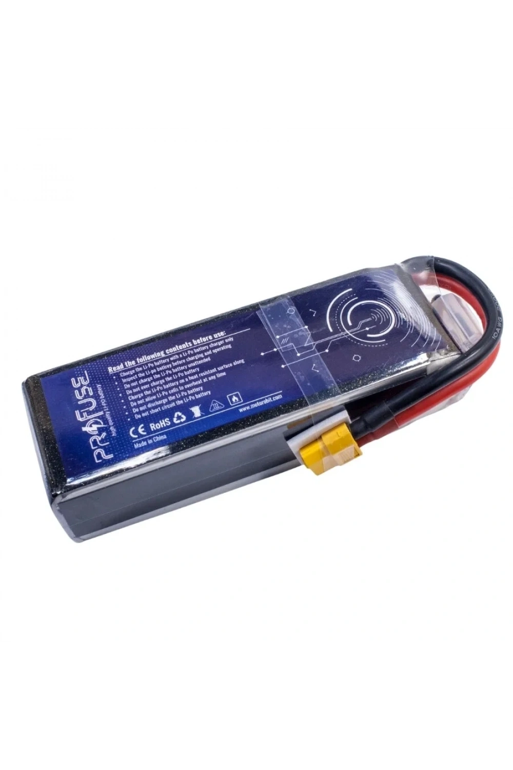 11.1V 3S 7200mAh 100C Lipo Batarya