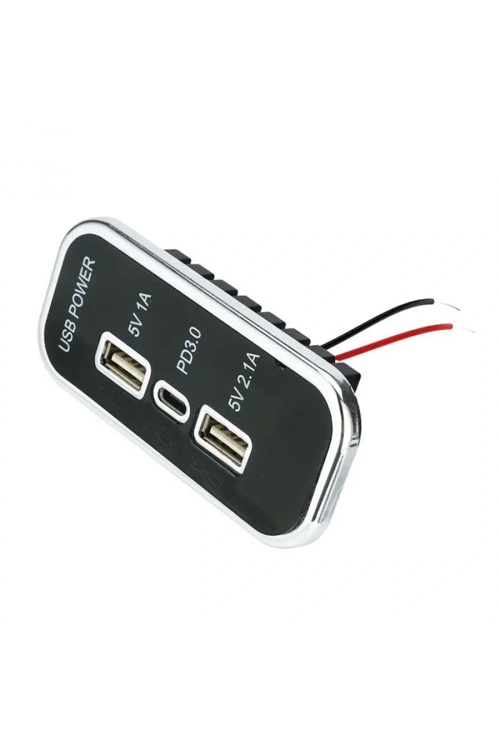 12-24V PD3,0 Type-C + 5V 1A USB + 5V 2,1A USB Şarj Soketi