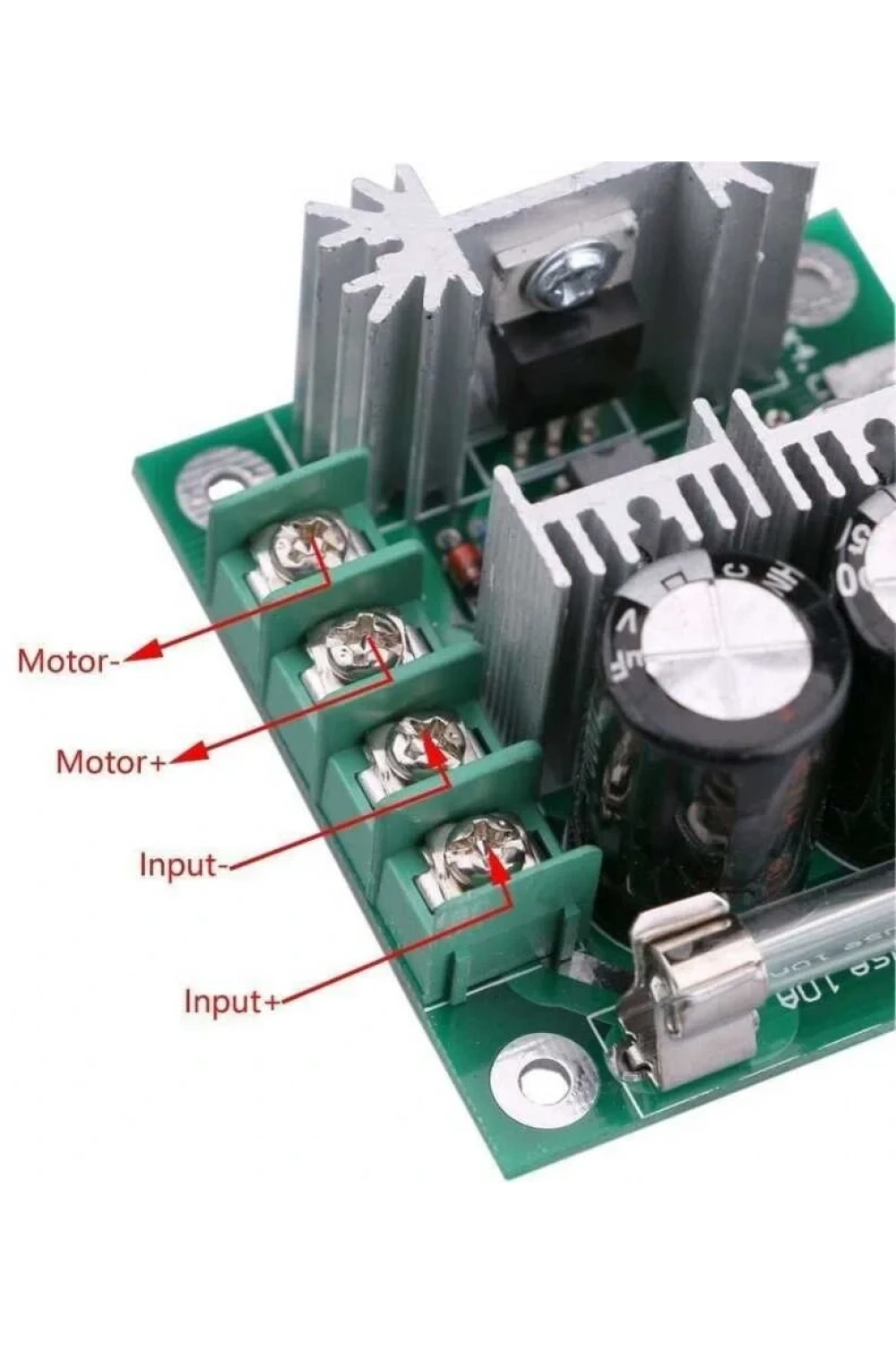 12-40V 10A Motor Sürücü Kartı (400W)