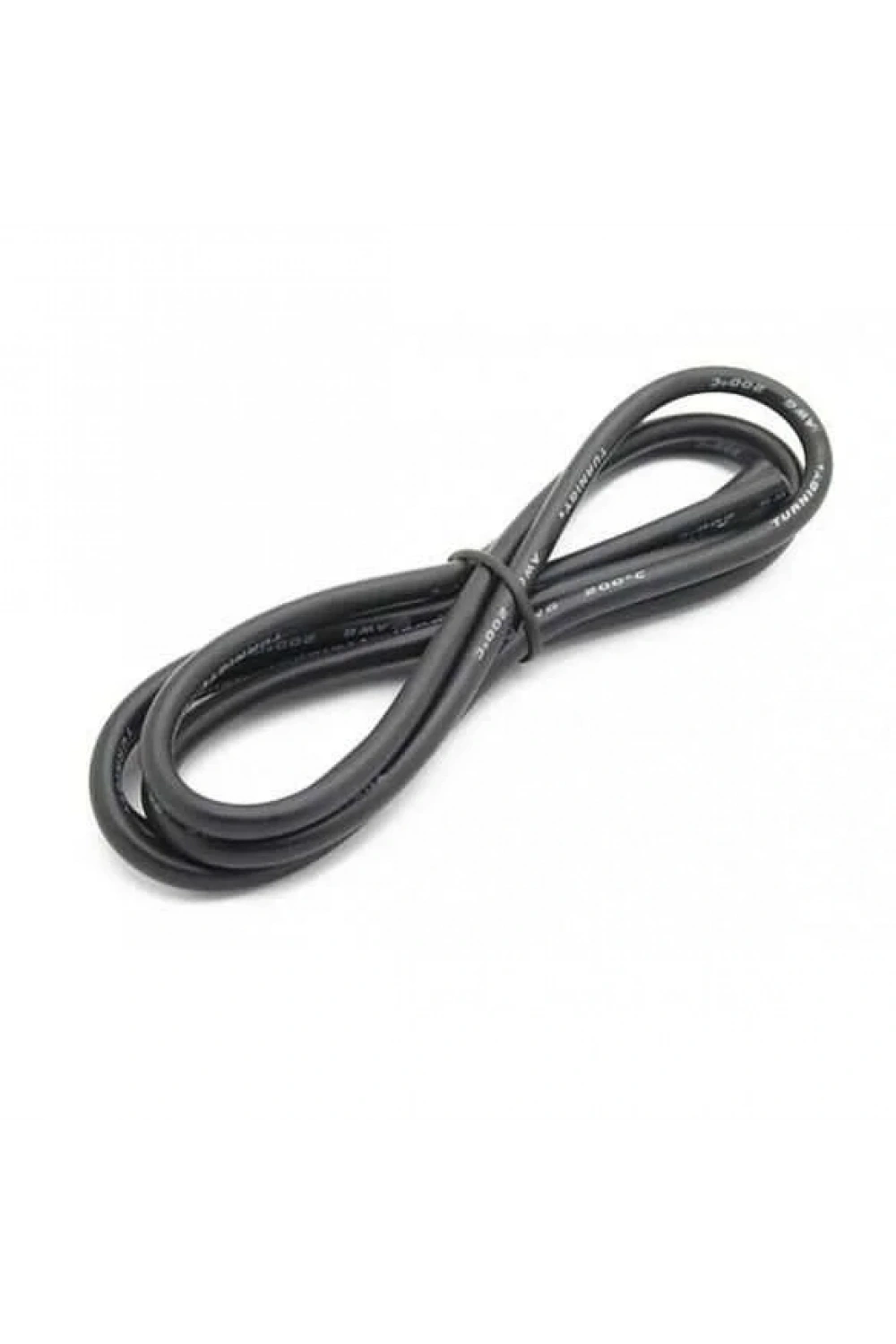 12 AWG Silikon Kablo Siyah - 1 Metre